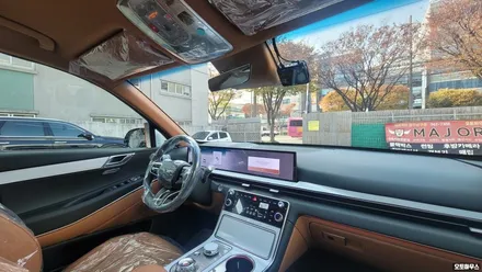 광주 제네시스 GV80 & 루마 버텍스 1100 전체 썬팅 시공