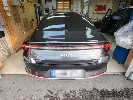 K8 레인보우 V70 썬팅, S-1000 블랙박스