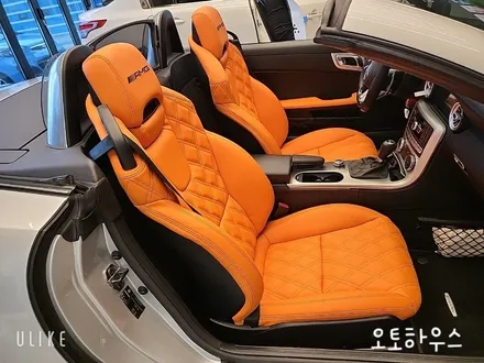 광주시트 광주수입차시트 벤츠SLK 시트교체했어요