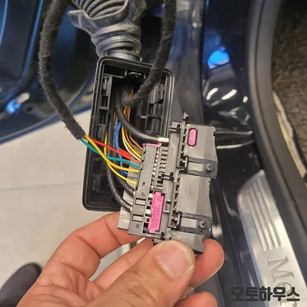 벤츠 GLC 220D 쿠페 냉풍시트 1열 시공