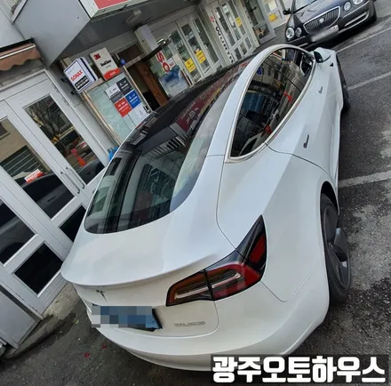 광주 테슬라 모델3 썬팅견적문의