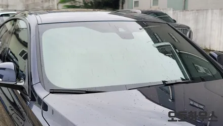 월산동썬팅 BMW 320I 글라스틴트 선셋 썬팅 시공 측후면,전면/열차단썬팅