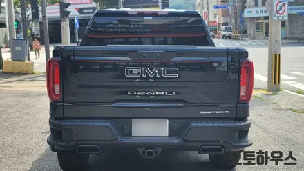 GMC 시에라 고급 열차단 썬팅 루마 버텍스 700 재작업