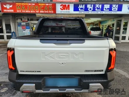 KGM 무쏘EV 티나인플러스 RT50 썬팅 추천/아이나비 V3000K