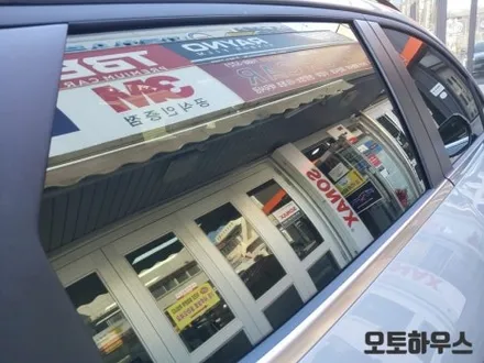 NQ5스포티지 신차패키지 열차단썬팅, 파노라마 썬팅, PPF 보호필름