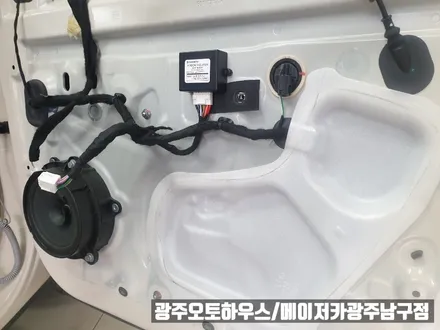 QM3 통풍시트 / 도원텍 에볼루션 시공