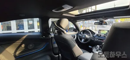 BMW 4시리즈 쿠페 차량 썬팅/솔라가드 에메랄드 열차단 썬팅