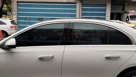 광주 썬팅 신차 전문점 - 벤츠 W214 E300 3M 크리스탈라인 CR 전체 시공