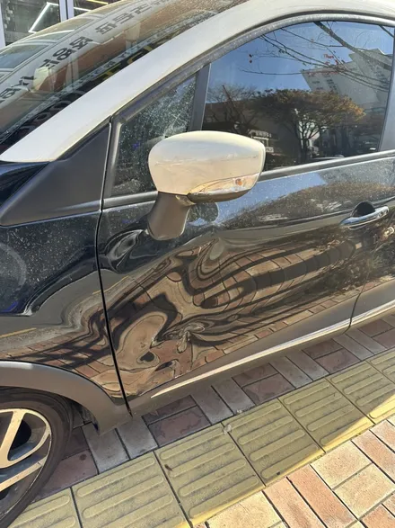 🚗 QM3 앞문 + 사이드미러 + 옆 유리 파손, 보험으로 깔끔하게 복원 완료했습니다 / 성남 중원
