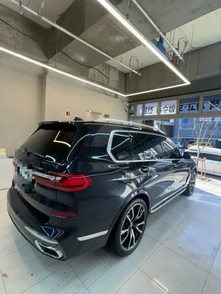 분당 BMW X7 범퍼 긁힘 판금 도색 복원수리하는 곳 / 성남 중원