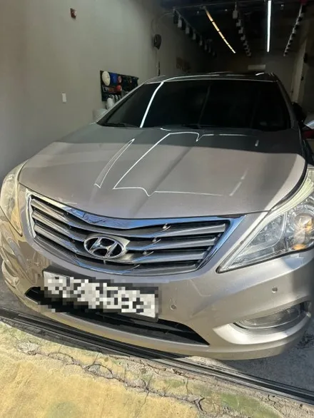 현대 그랜저 범퍼 페인트 벗겨짐으로 오버홀 도색수리 / 성남 중원