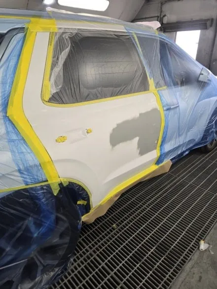 🚗 성남 판금도색｜펠리세이드 앞범퍼 교환 + 뒷문 판금도색 재수리로 비용까지 아낀 후기 / 성남 중원