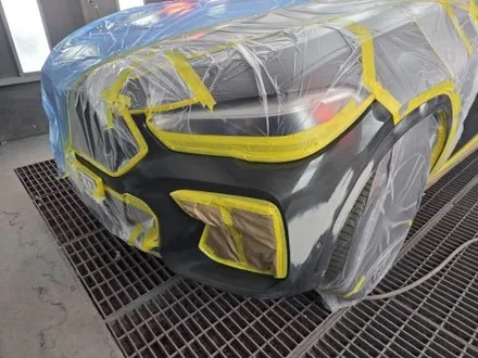 도곡 대치 선릉 BMW X6 범퍼 뒷문 앞문 찌그러짐 사고 판금도색수리로 완벽외형복원 / 성남 중원