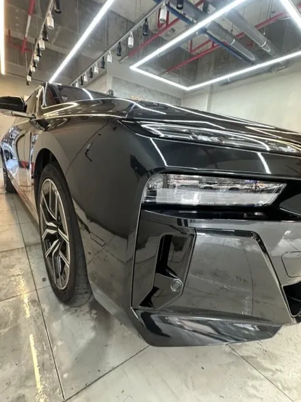 성남 분당 판교 BMW 740i 범퍼 긁힘 외제차 판금도색 외형복원으로 완벽 복원 / 성남 중원