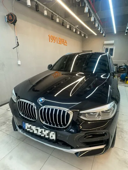 성남 중원구 BMW X4 지하주차장 접촉사고｜대물보험 수리 + 렌트카 대차까지 한 번에 진행 / 성남 중원