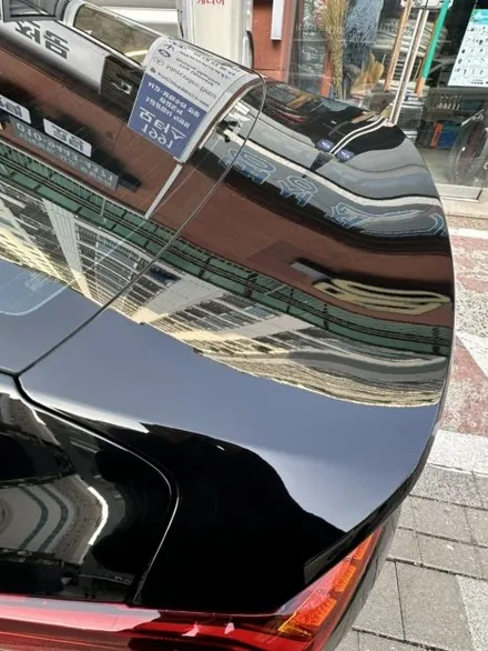 분당 판교 위례 송파 기아 K8 물자국 제거 본넷 트렁크 부분광택 시공 후기 / 성남 중원