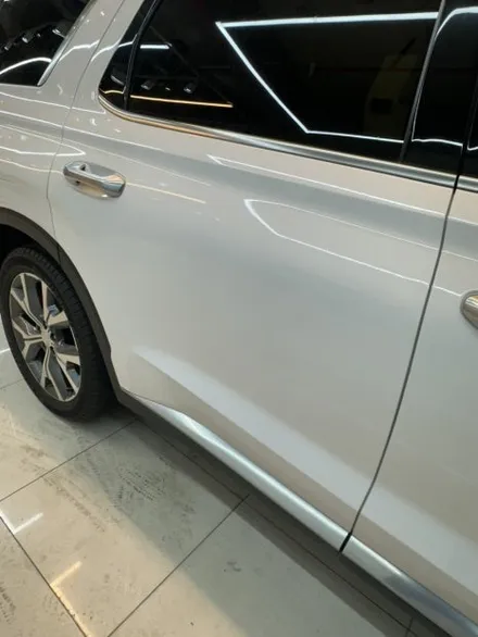 🚗 성남 판금도색｜펠리세이드 앞범퍼 교환 + 뒷문 판금도색 재수리로 비용까지 아낀 후기 / 성남 중원