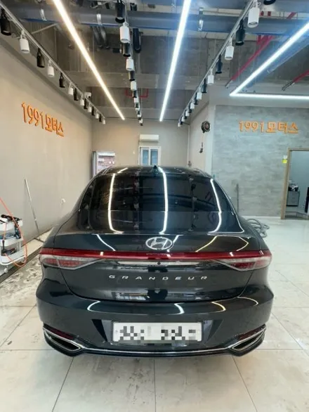 성남 신흥동 단대동 현대 그랜져 범퍼휀다 외형복원 판금도색비용 / 성남 중원