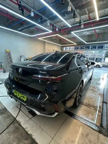성남 분당 판교 BMW 740i 범퍼 긁힘 외제차 판금도색 외형복원으로 완벽 복원 / 성남 중원
