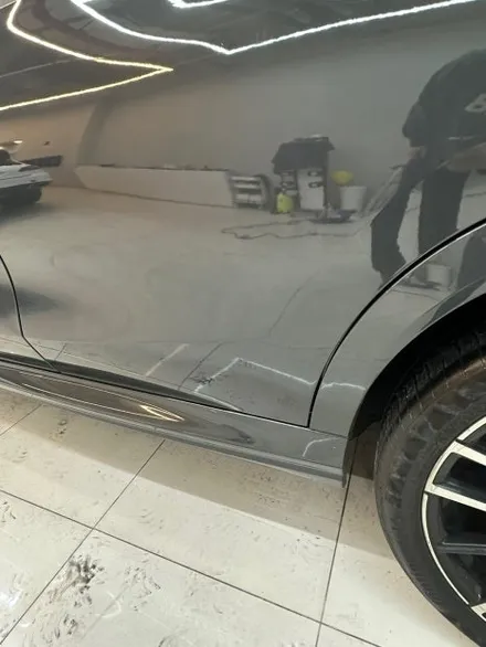 도곡 대치 선릉 BMW X6 범퍼 뒷문 앞문 찌그러짐 사고 판금도색수리로 완벽외형복원 / 성남 중원