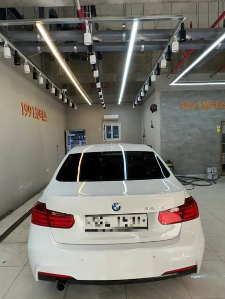 성남 BMW 320d 뒷범퍼 복원도색 및 리어램프 교환 수리 후기 하대원동 판금도색 · 모란역 사고수리 · 자차보험 수리 / 성남 중원