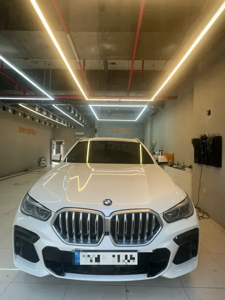BMW X6 지하주차장 석회수 피해, 건물배상보험으로 0원 복원한 실제 사례 / 성남 중원