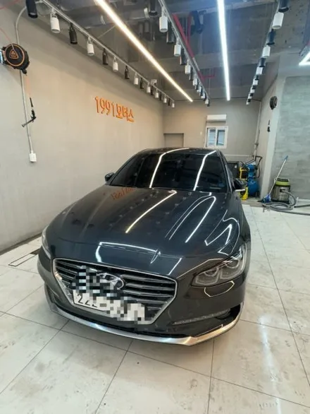 주차장에서 긁었는데 차량 문 휀다 범퍼 손상 그랜저 IG 판금도색 비용과 자차보험 수리 후기 / 성남 중원
