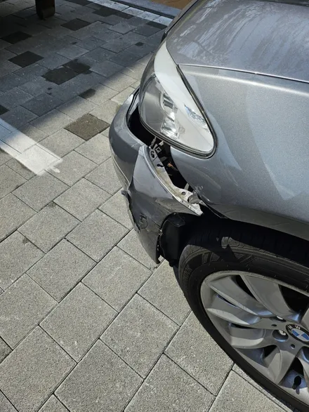 분당 성남역 BMW F10 범퍼 긁힘으로 자차 수리 가능할까요?? / 성남 중원