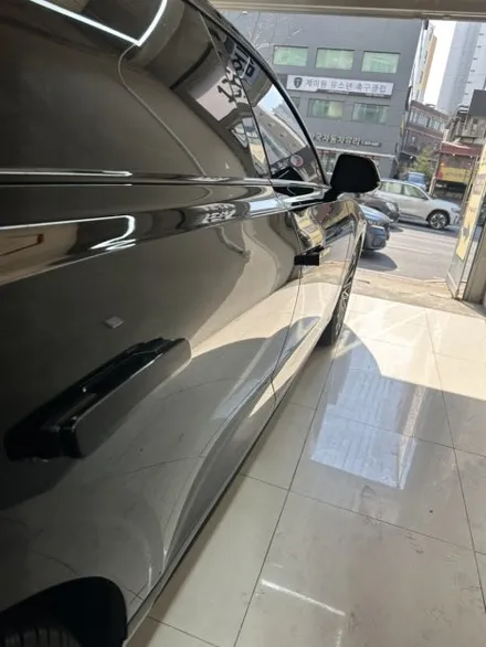 🚗 그랜저 GN7 조수석 뒷문 페인트 튐 방치하면 생기는 문제? 광택 복원 후기 / 성남 중원