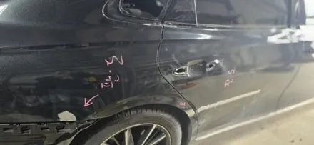 성남 신흥동 단대동 현대 그랜져 범퍼휀다 외형복원 판금도색비용 / 성남 중원