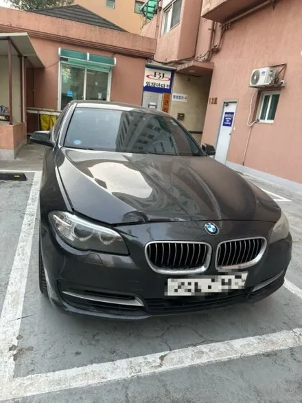 🔥 분당·판교 수입차 사고수리｜BMW 520d 큰 사고, 앞범퍼·본네트 교환도색 자차보험 처리 방법 / 성남 중원