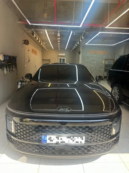 🚗 그랜저 GN7 조수석 뒷문 페인트 튐 방치하면 생기는 문제? 광택 복원 후기 / 성남 중원