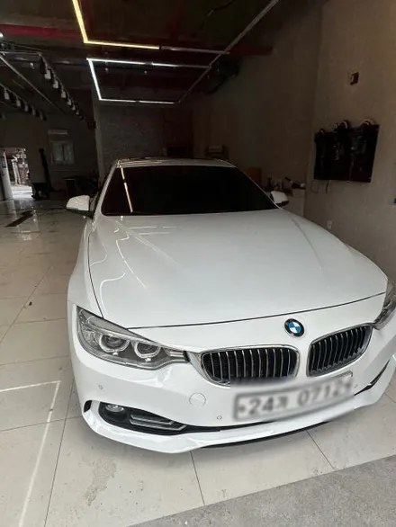 BMW 420D 그란쿠페 앞범퍼 탈착 오버홀 도색 후기｜외제차 판금도색 잘하는 곳 찾는다면 / 성남 중원