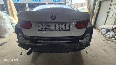 성남 BMW 320d 뒷범퍼 복원도색 및 리어램프 교환 수리 후기 하대원동 판금도색 · 모란역 사고수리 · 자차보험 수리 / 성남 중원