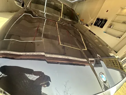 BMW 520i 본넷 석회자국 제거 후기 아파트 지하주차장 누수 피해, 배상보험으로 광택·유리막코팅 복원까지 / 성남 중원