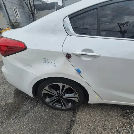 성남 판금도색 잘하는 곳 찾다가 방문한 기아 K3 뒷휀다 사고수리 후기 분당·위례·판교 자동차 외형복원 / 성남 중원