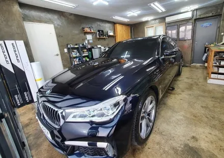 ★ BMW 740e - 레이노 S9 틴팅                            ☆ 레이노 공릉점 노원구 공릉동 썬팅 / 서울 노원구 공릉동