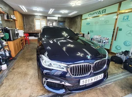 ★ BMW 740e - 레이노 S9 틴팅                            ☆ 레이노 공릉점 노원구 공릉동 썬팅 / 서울 노원구 공릉동
