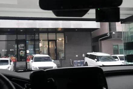하남자동차썬팅 중고차전면 재시공 싼타페TM 전면 블락포디 빙고 / 경기 하남