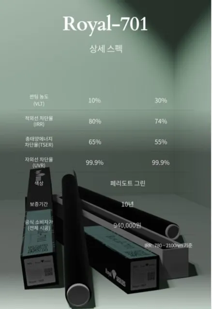 하남썬팅 기아 쏘울 전체 재시공 로얄시리즈-701 선택한이유 / 경기 하남