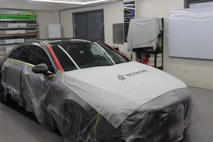 하남썬팅, 벤츠 CLA45 AMG    블락포디비바 썬팅 / 경기 하남