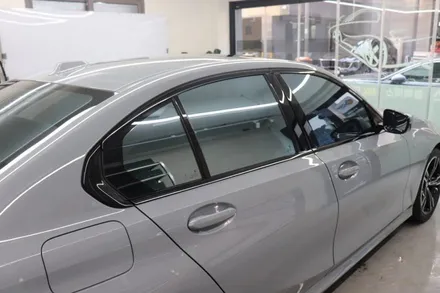 하남 잠실 썬팅 BMW 3시리즈 블락포디 스카이블루 시공기 / 경기 하남