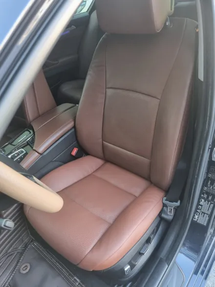 부산경남 BMW 5시리즈 F10 운전석 통풍시트 시공