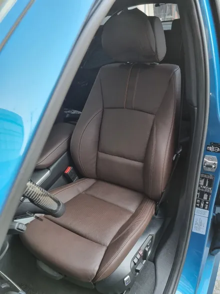 부산경남 BMW X4 운전석 통풍시트 시공