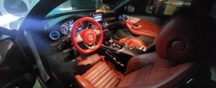 밴츠 C클래스 AMG 카브리올레 가죽교체 _ 핸들119 / 경북 칠곡, 구미