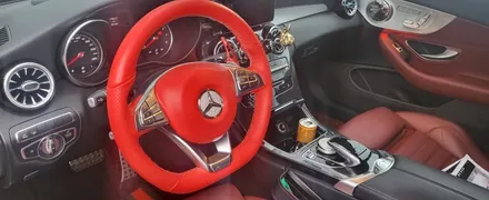밴츠 C클래스 AMG 카브리올레 가죽교체 _ 핸들119 / 경북 칠곡, 구미