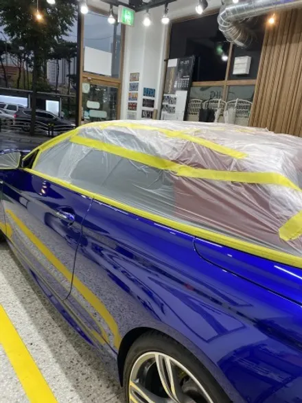 하남 미사 광택 유리막코팅 : BMW M6 컨버터블(소프트탑) 희귀 차종 차주분의 선택은? 한강게러지! / 하남, 강동, 송파
