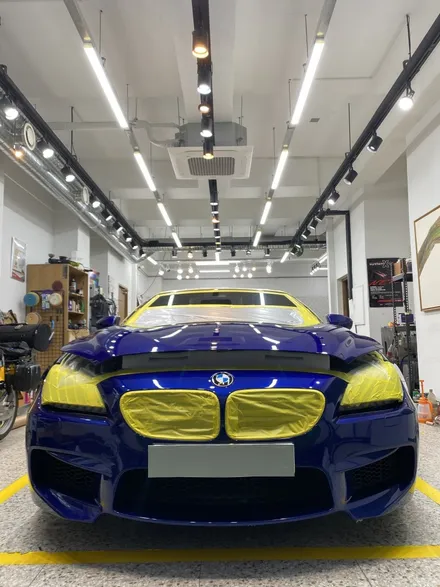 하남 미사 광택 유리막코팅 : BMW M6 컨버터블(소프트탑) 희귀 차종 차주분의 선택은? 한강게러지! / 하남, 강동, 송파