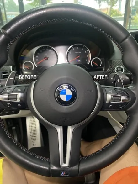 하남 미사 광택 유리막코팅 : BMW M6 컨버터블(소프트탑) 희귀 차종 차주분의 선택은? 한강게러지! / 하남, 강동, 송파