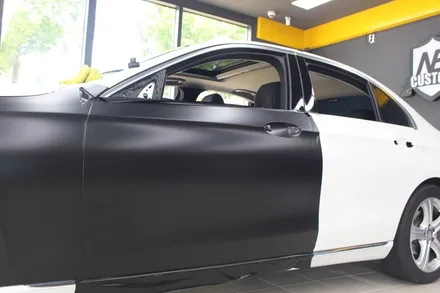 청주 전체랩핑 사틴블랙으로 멋을 더하다 / 청주 미평동